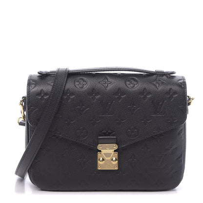 Louis Vuitton Empreinte Pochette Metis Black 1 of 9