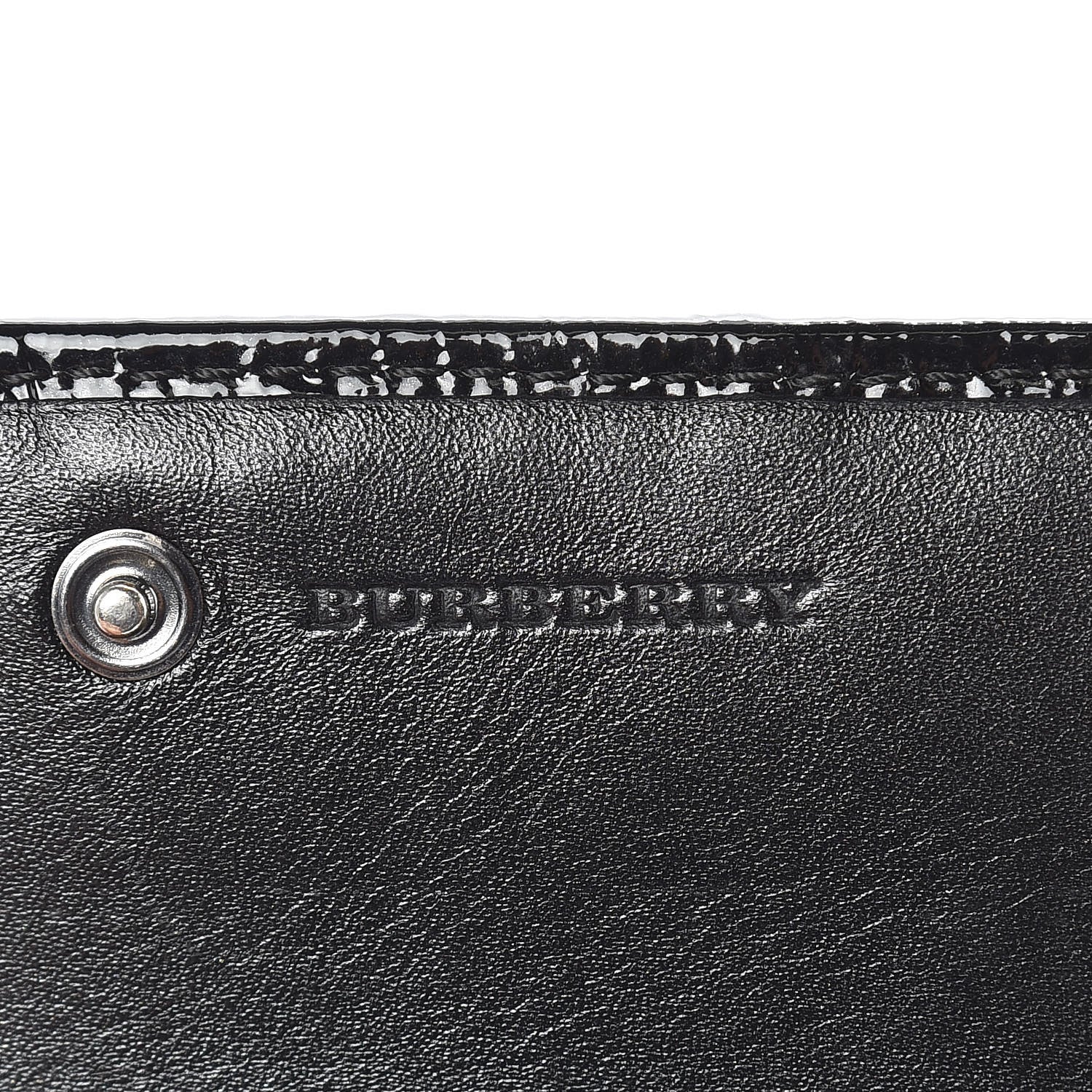 Burberry Beat Check Penrose Continental Wallet Black 6 of 8