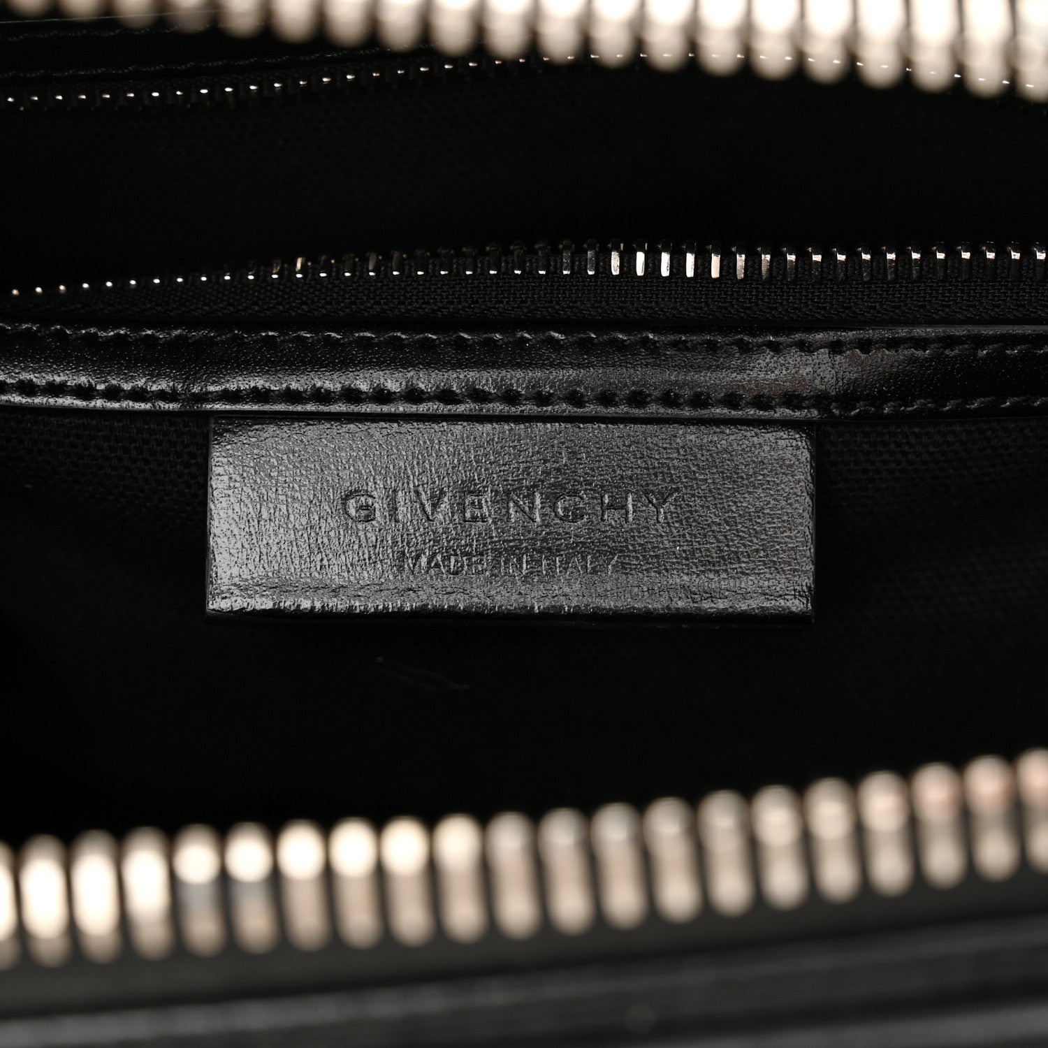 Givenchy Shiny Lord Calfskin Small Antigona Black 6 of 12