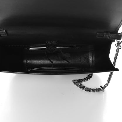 Prada Nappa Impunture Small Diagramme Crossbody Bag Nero Black 6 of 10