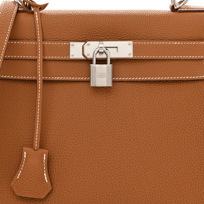 Hermes Togo Kelly Retourne 28 Gold 8 of 11