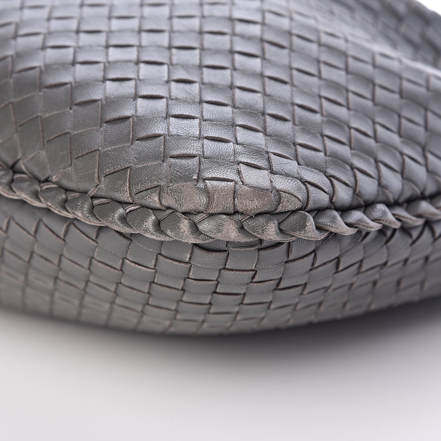 Bottega Veneta Nappa Intrecciato Large Veneta Hobo Grey 12 of 12