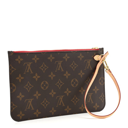 Louis Vuitton Monogram Neverfull MM GM Pochette Cherry 3 of 7