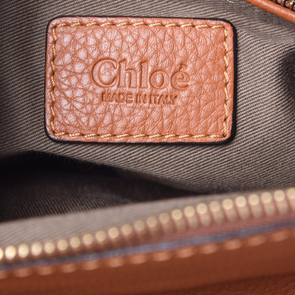 Chloe Calfskin Medium Marcie Satchel Tan 6 of 10