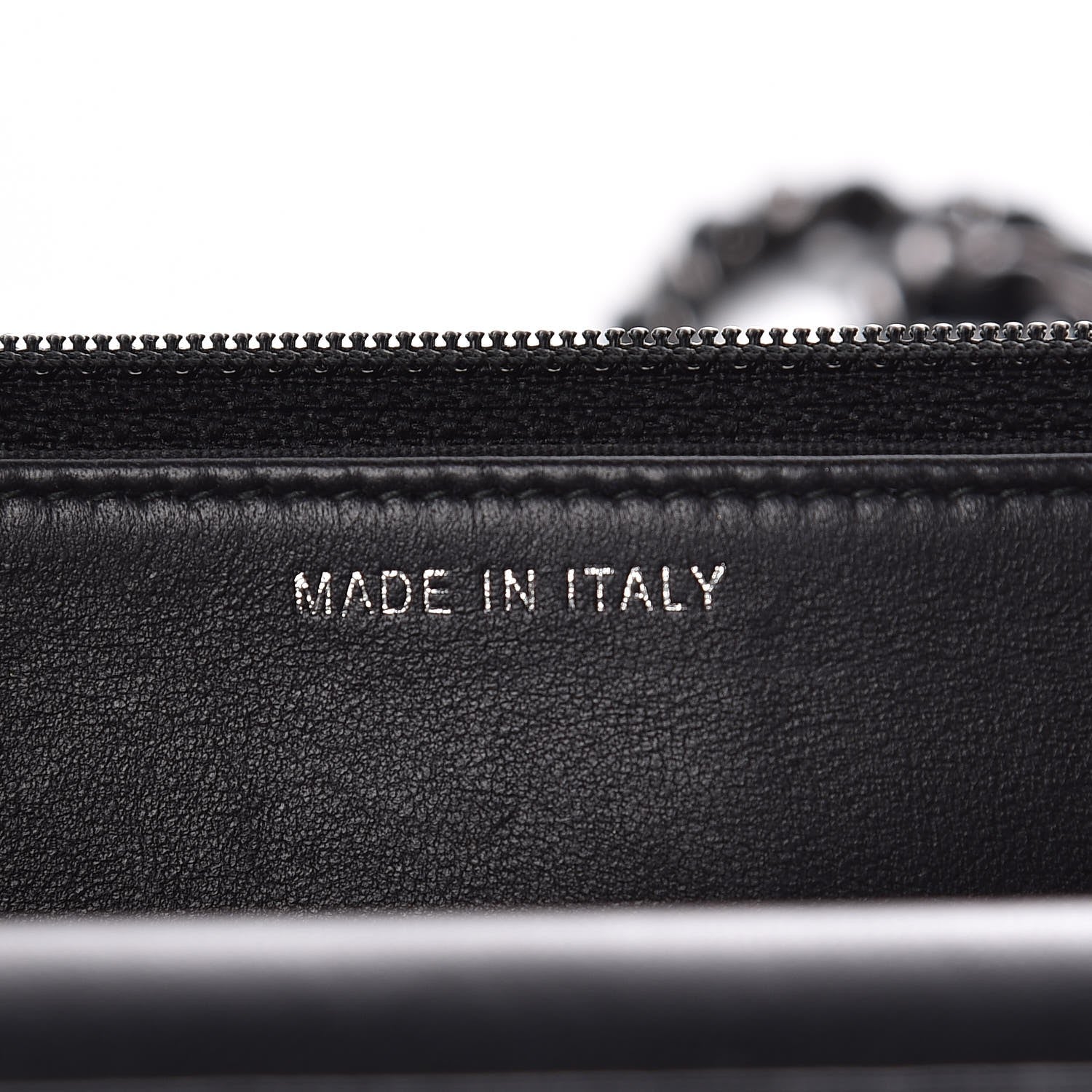 Chanel Lambskin Boy Wallet on Chain WOC So Black 7 of 9