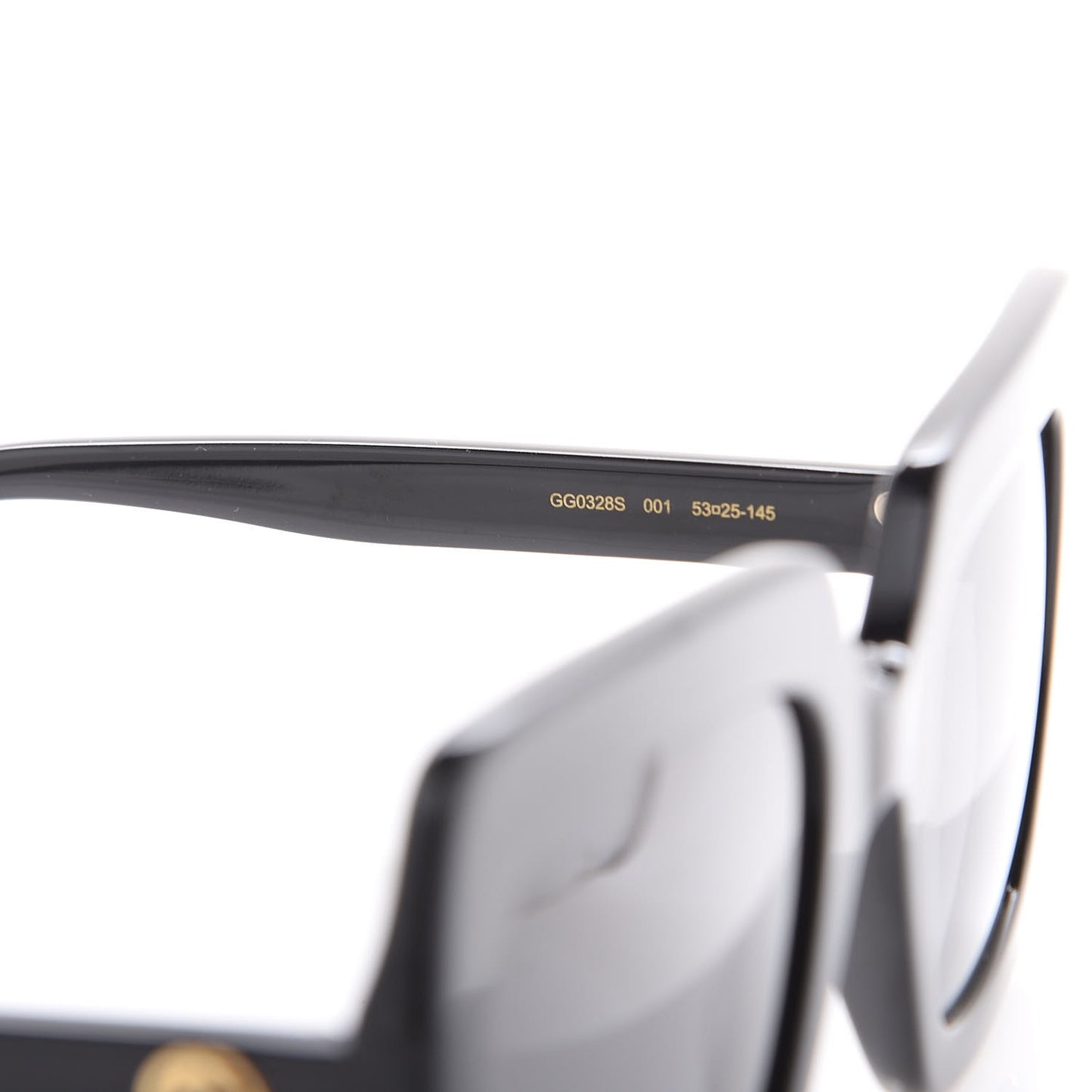 Acetate Oversize Sunglasses GG0328S Black