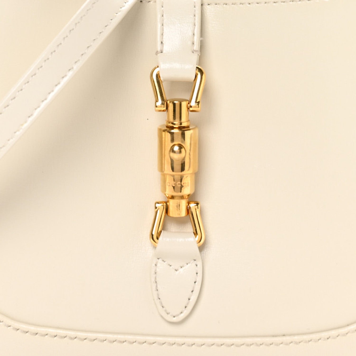 Gucci Boarded Dyana Lux Calfskin Mini Jackie 1961 Hobo Mystic White 8 of 11