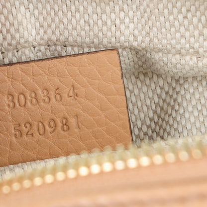 Gucci Pebbled Calfskin Small Soho Disco Bag Rose Beige 7 of 7