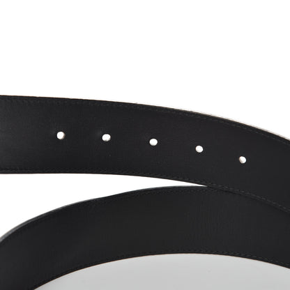 Gucci Textured Calfskin Double G 40mm Belt 110 44 Black 4 of 8