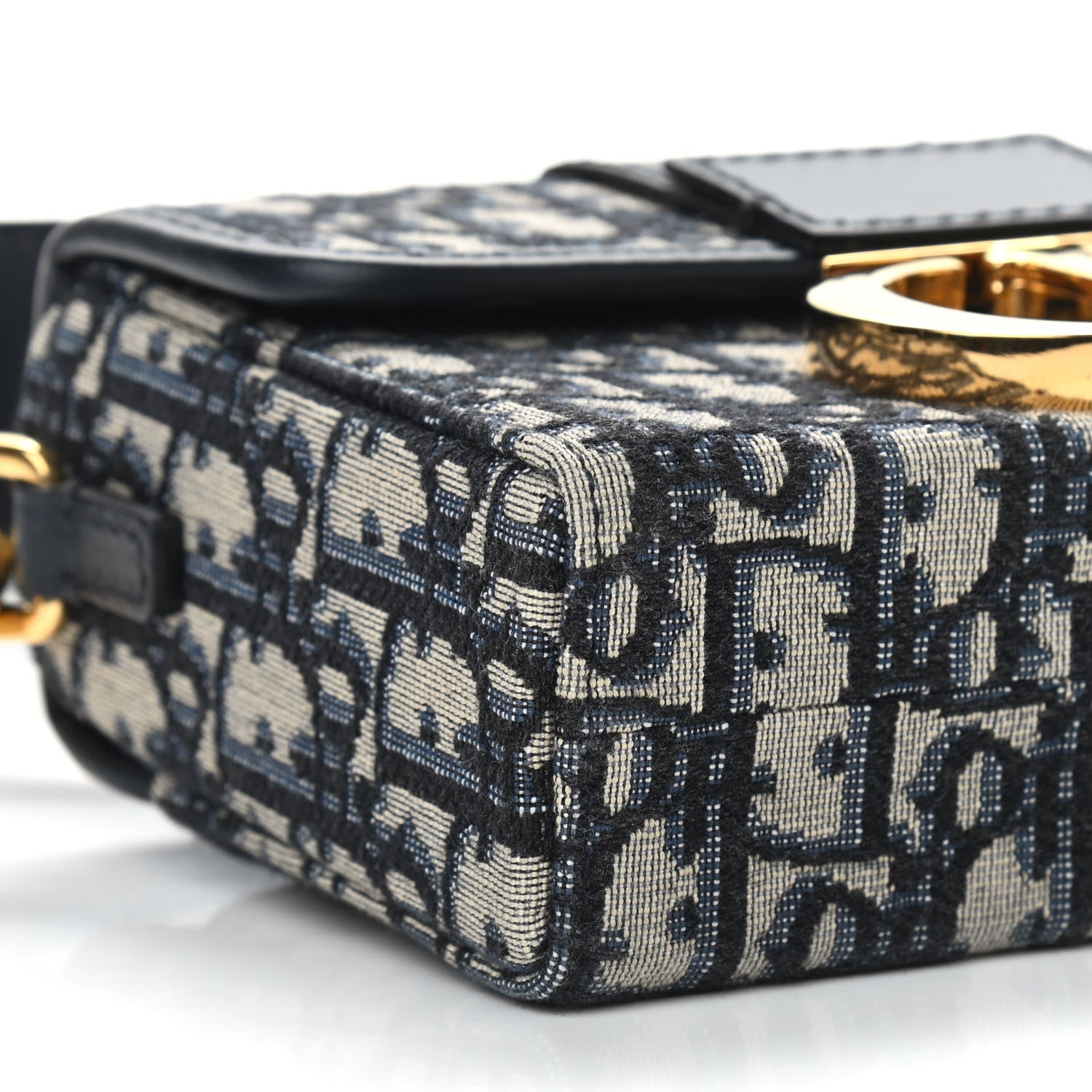 Christian Dior Oblique 30 Montaigne Box Bag Blue 6 of 8