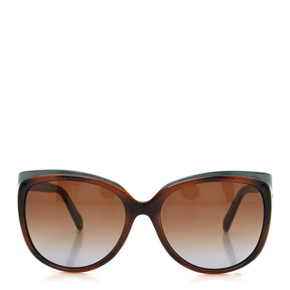 Fendi Acetate Cat Eye Sunglasses FS5283 Turquoise Brown 2 of 6