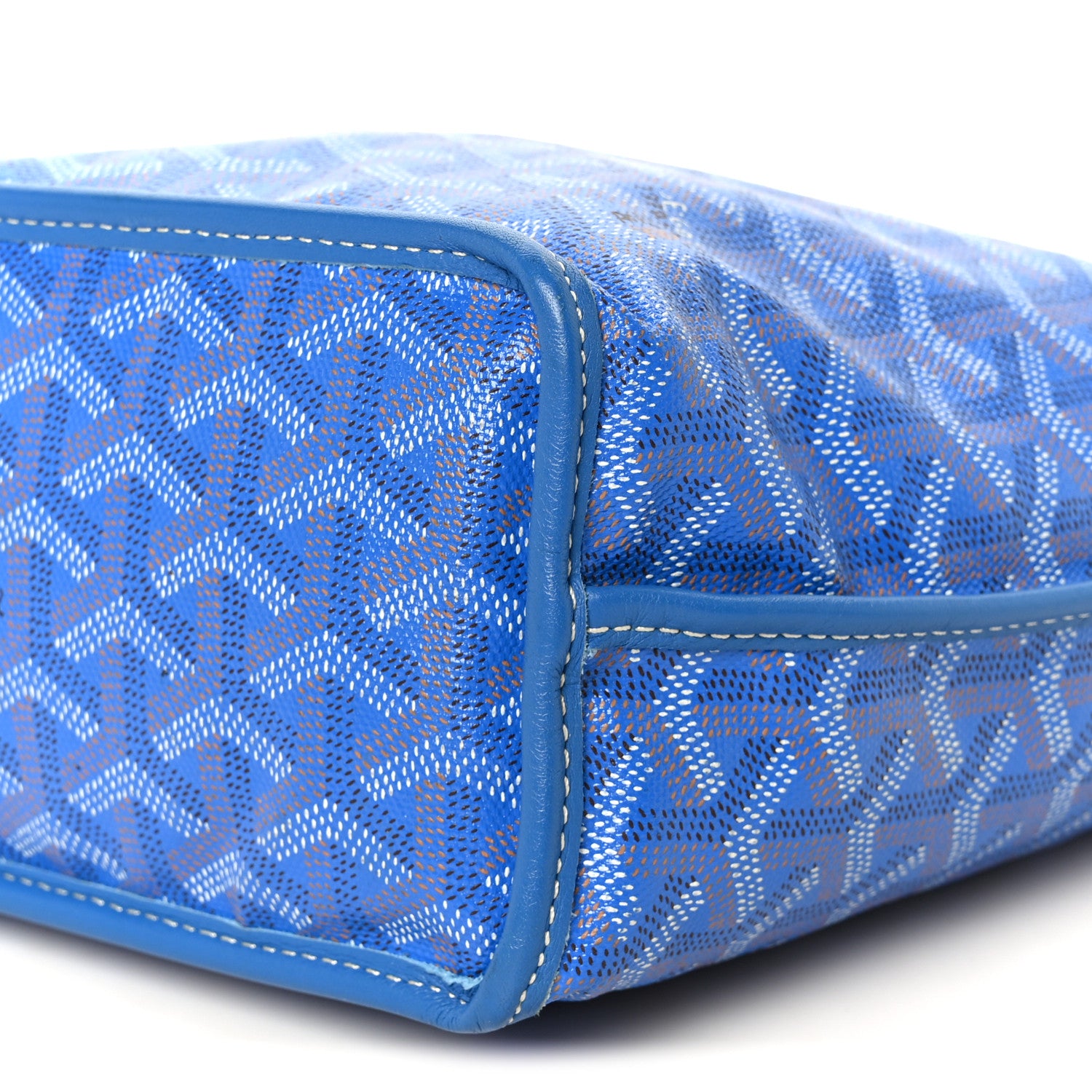 Goyard Goyardine Reversible Mini Anjou Sky Blue 19 of 20
