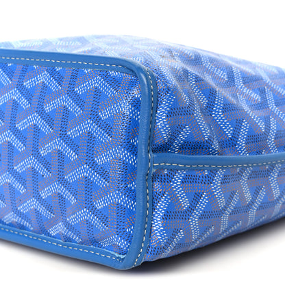 Goyard Goyardine Reversible Mini Anjou Sky Blue 19 of 20
