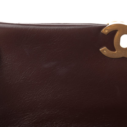 Chanel Lambskin Quilted Large Chanel 19 Flap Dark Brown 12 of 12