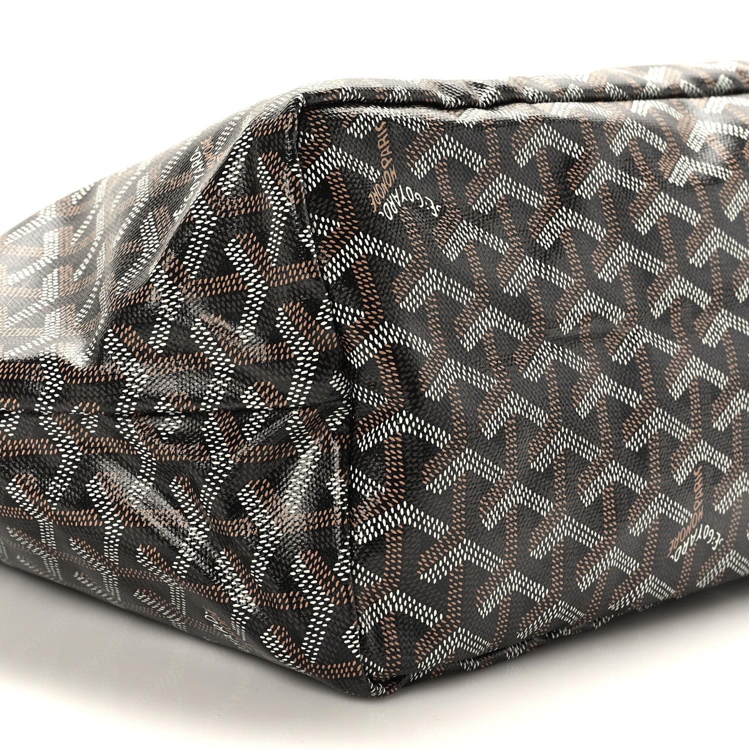 Goyard Goyardine Saint Louis PM Black Gold 8 of 9