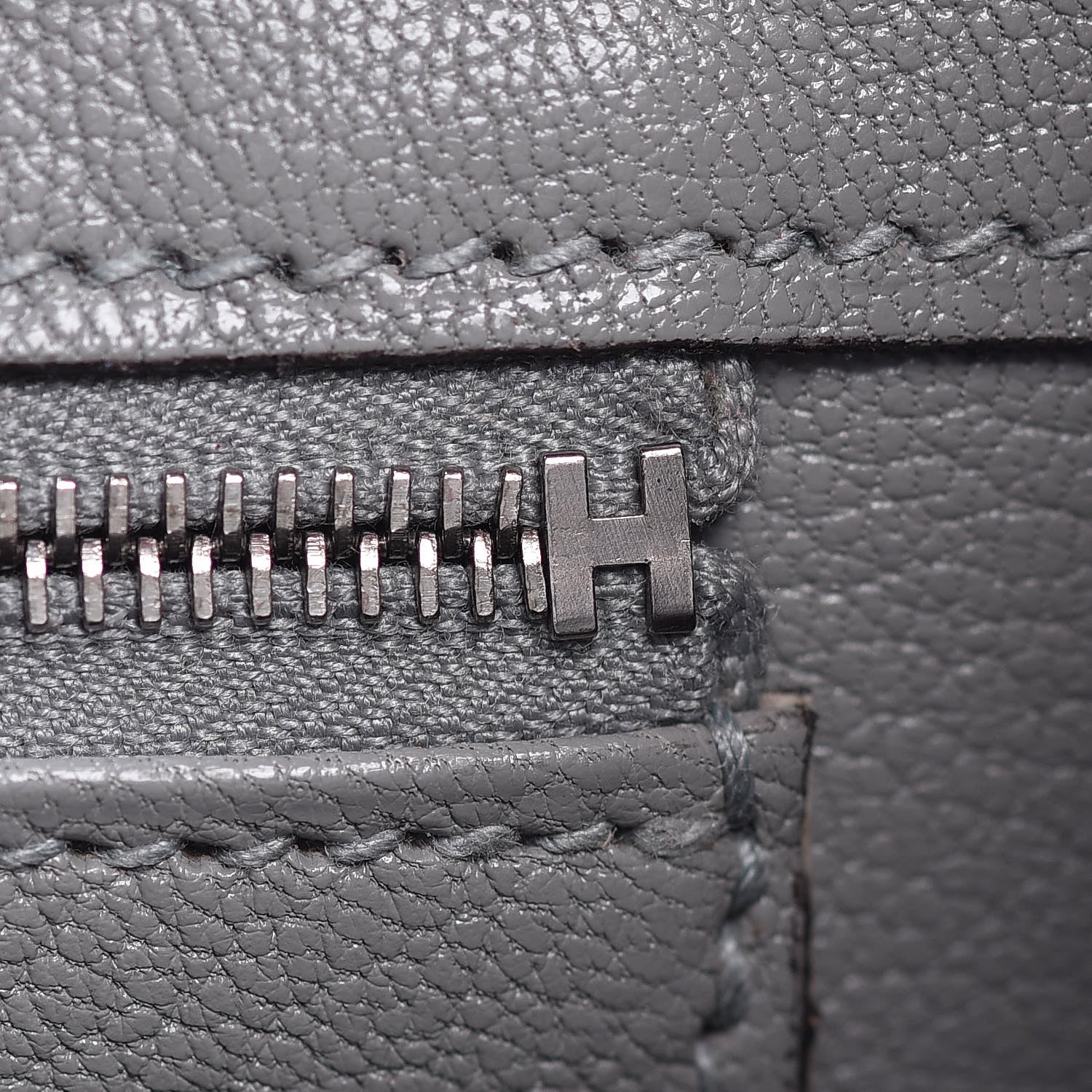 Hermes Epsom Horseshoe Birkin 30 Rouge Casaque Gris Mouette 21 of 36