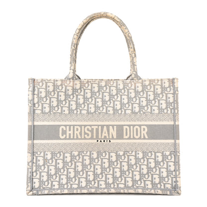 Christian Dior Oblique Medium Book Tote Grey 1 of 21