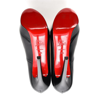 Christian Louboutin Kid Hi Elisa 100 Platform Pumps 39.5 Black 5 of 7