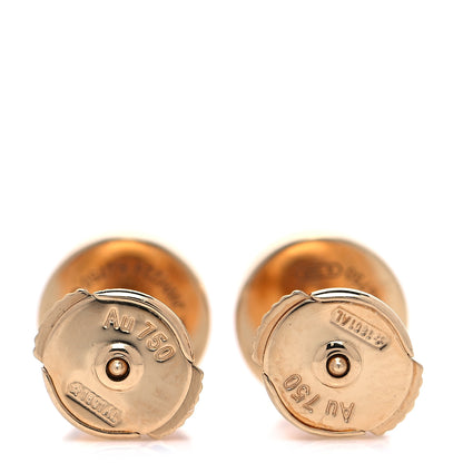 Cartier 18K Yellow Gold LOVE Earrings 4 of 5