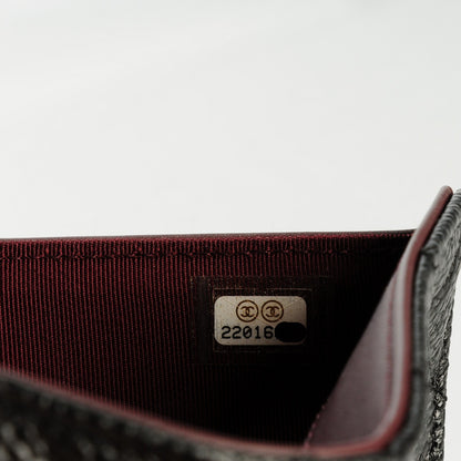 Chanel Caviar Quilted Yen Wallet Black 8 of 8