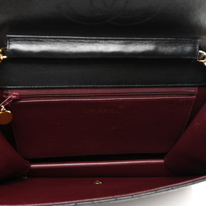 Chanel Lambskin Quilted Medium Single Flap Black 5 of 11