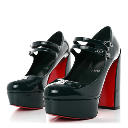 Christian Louboutin Patent Movida Jane 130 Platform Pump 41 Vosges 3 of 8