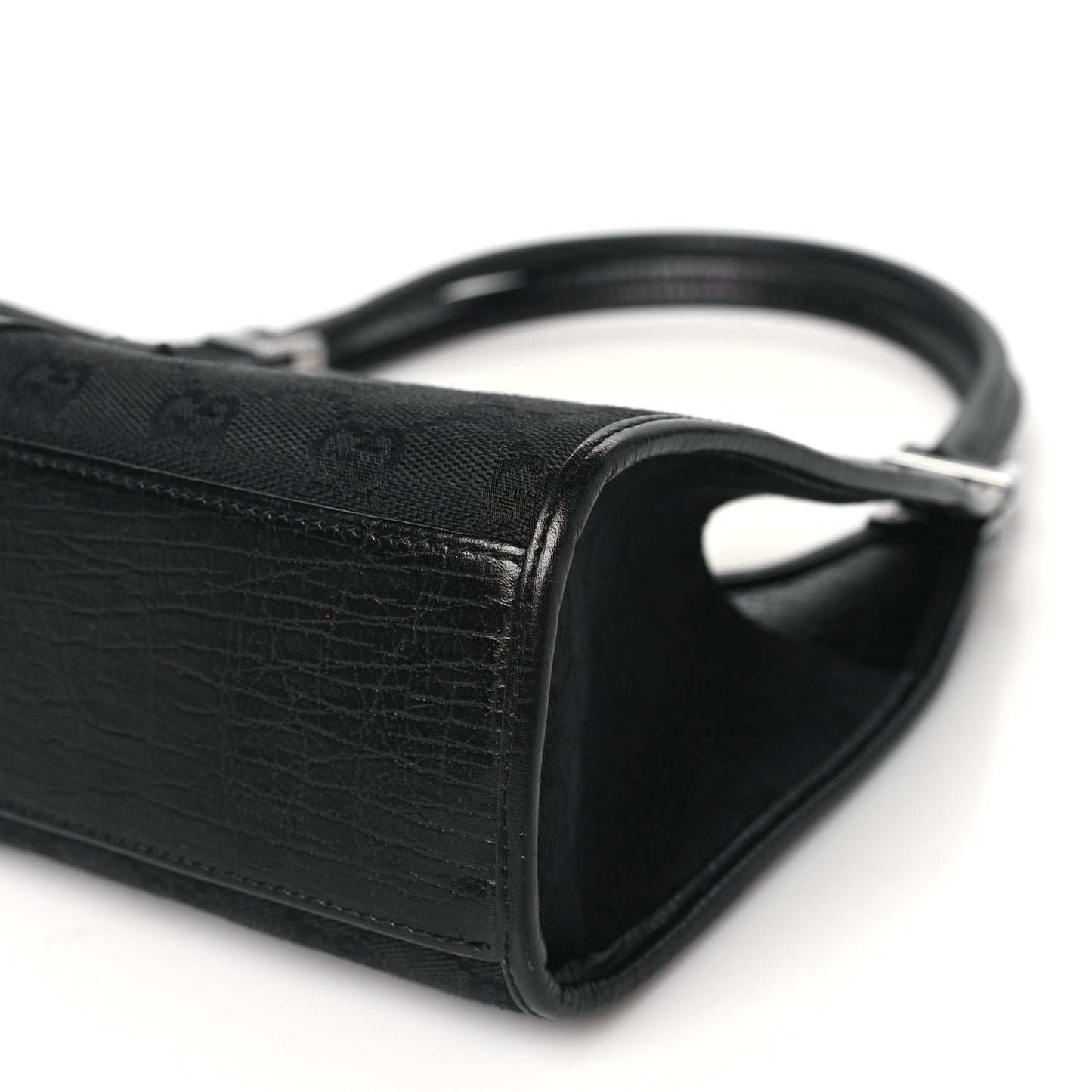 Monogram Small Bardot Black
