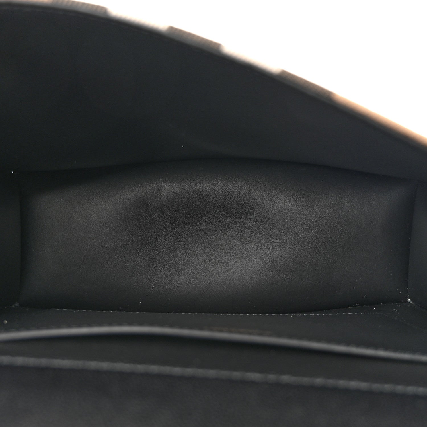 Burberry Derby Calfskin House Check Mackford Crossbody Bag Black 5 of 10