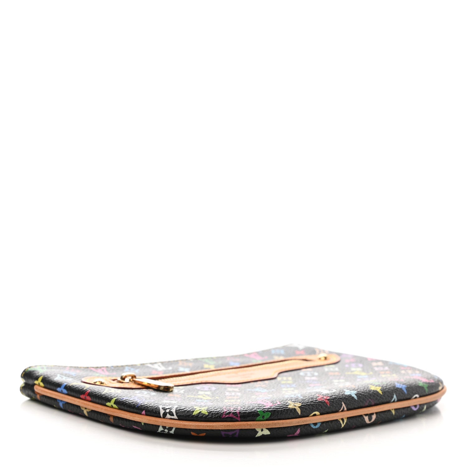 Louis Vuitton Monogram Multicolor Pochette Plate GM Black 3 of 5