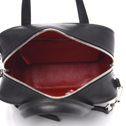 Balenciaga Shiny Day Calfskin XS Triangle Square Bag Black 4 of 9