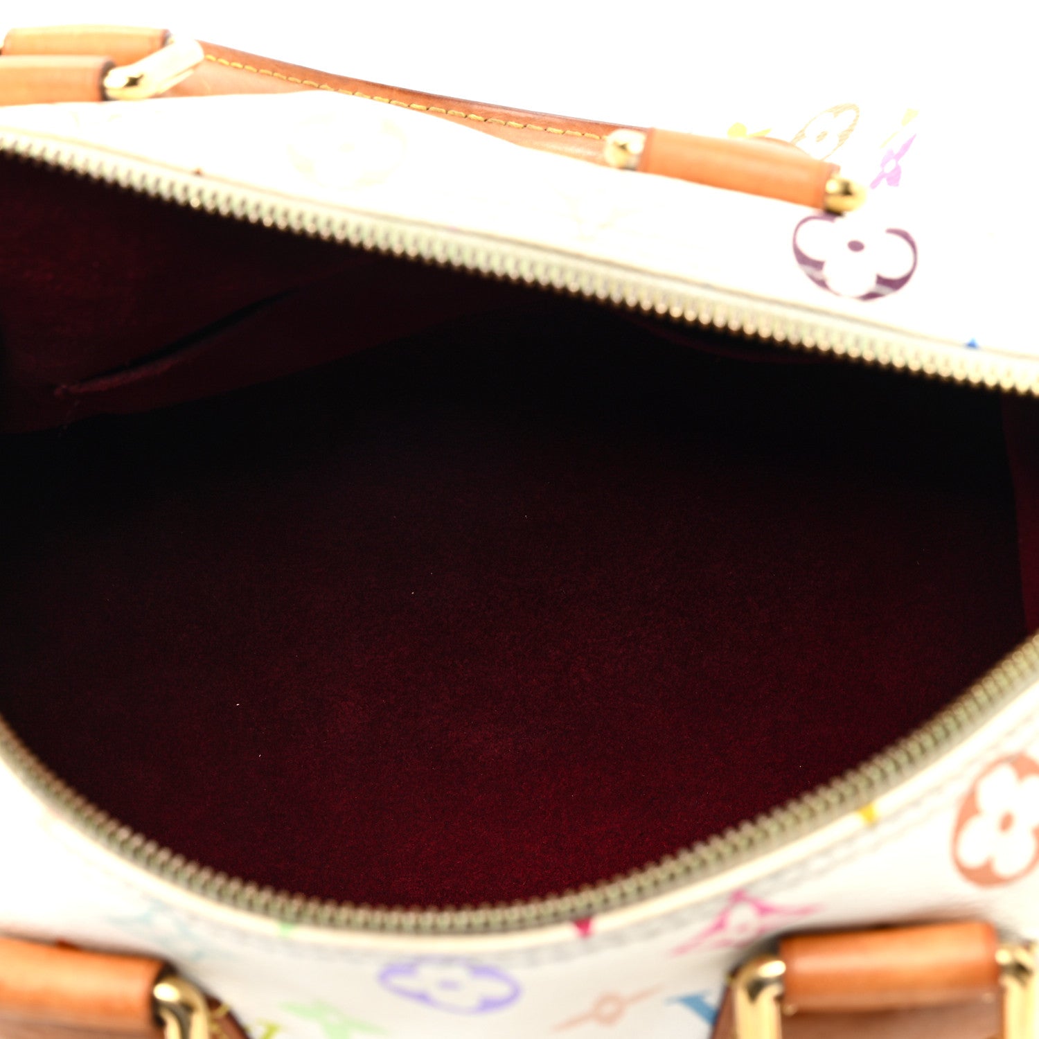 Louis Vuitton Monogram Multicolor Speedy 30 White 5 of 17