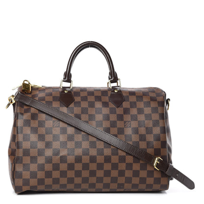 Louis Vuitton Damier Ebene Speedy Bandouliere 35 1 of 14