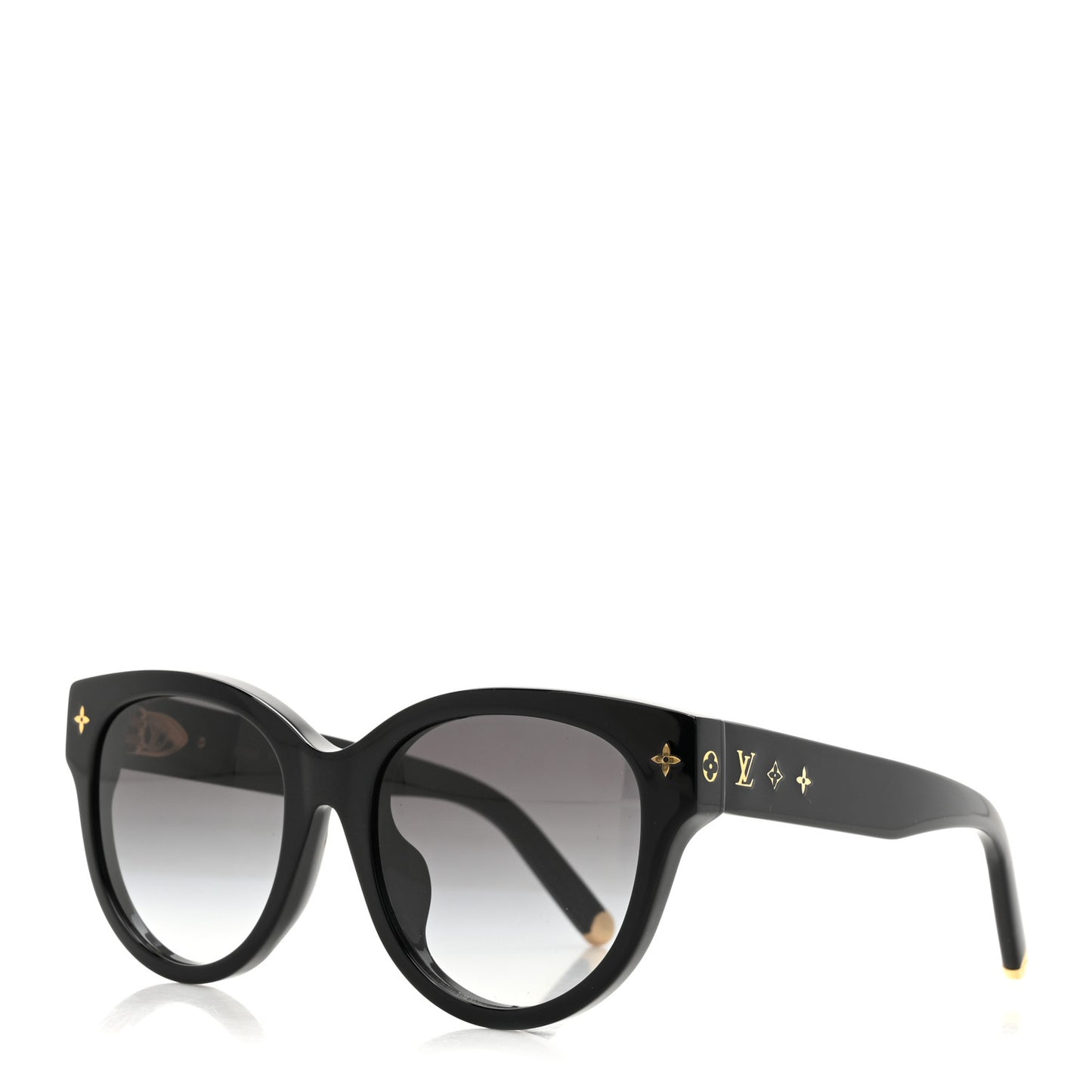 Acetate My Monogram Square Sunglasses Z1523E Black