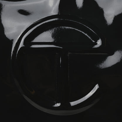 Telfar Patent Vegan Leather Medium Shopping Bag Black 8 of 10