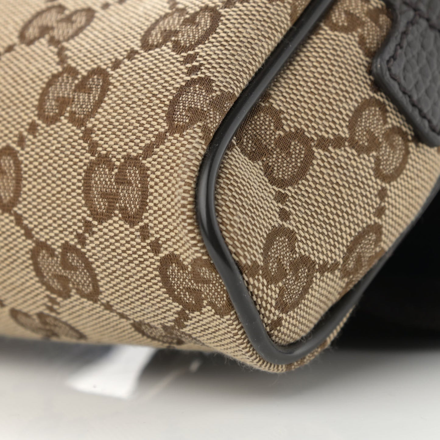 Monogram Belt Bag Dark Brown