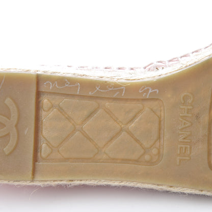 Chanel Patent CC Espadrilles 36 Pink 11 of 12