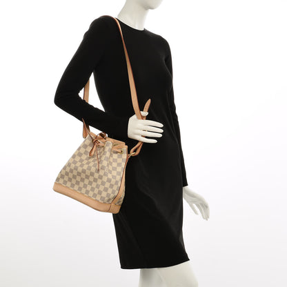 Louis Vuitton Damier Azur Noe BB 2 of 10
