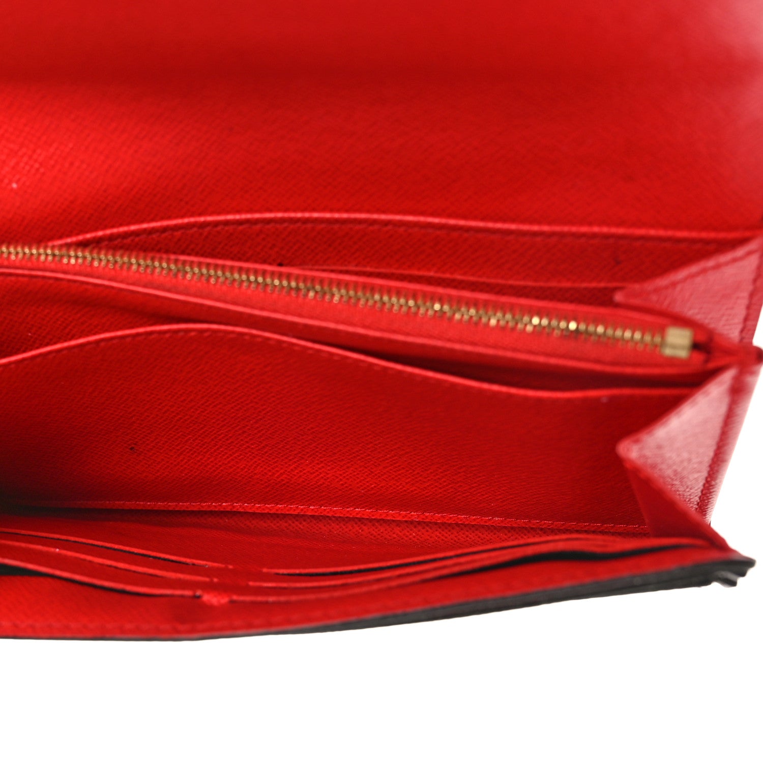 Louis Vuitton Monogram Sarah Wallet NM Coquelicot 5 of 13
