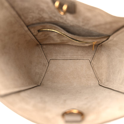 Celine Soft Grained Calfskin Small Sangle Bucket Bag Taupe 5 of 10