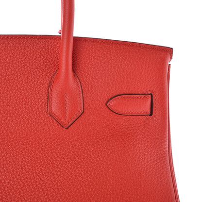 Hermes Togo Birkin 30 Rouge de Coeur 16 of 37