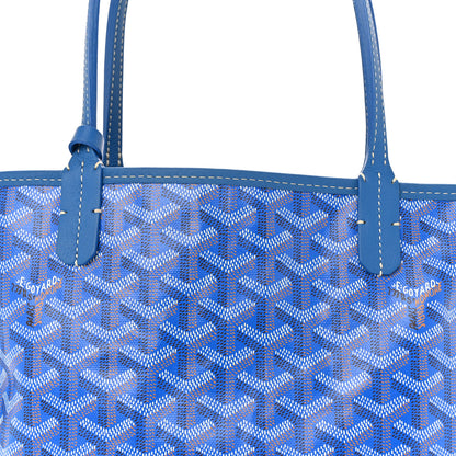 Goyard Goyardine Reversible Mini Anjou Sky Blue 17 of 20