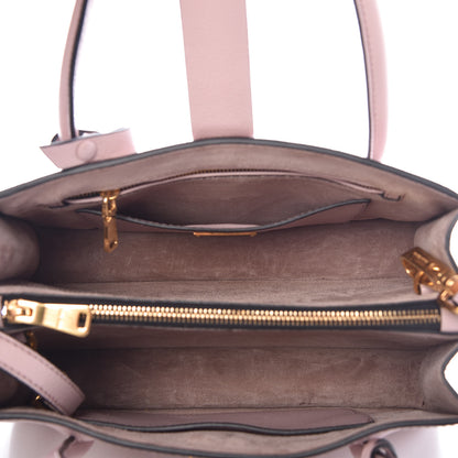 Miu Miu Goatskin Madras Tote Mughetto 6 of 11