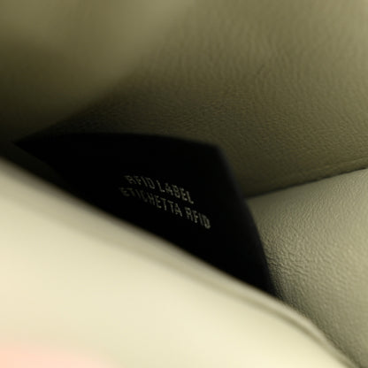 Fendi Elaphe Vitello Grace Python Print Micro Trifold Wallet Green Tea 7 of 7