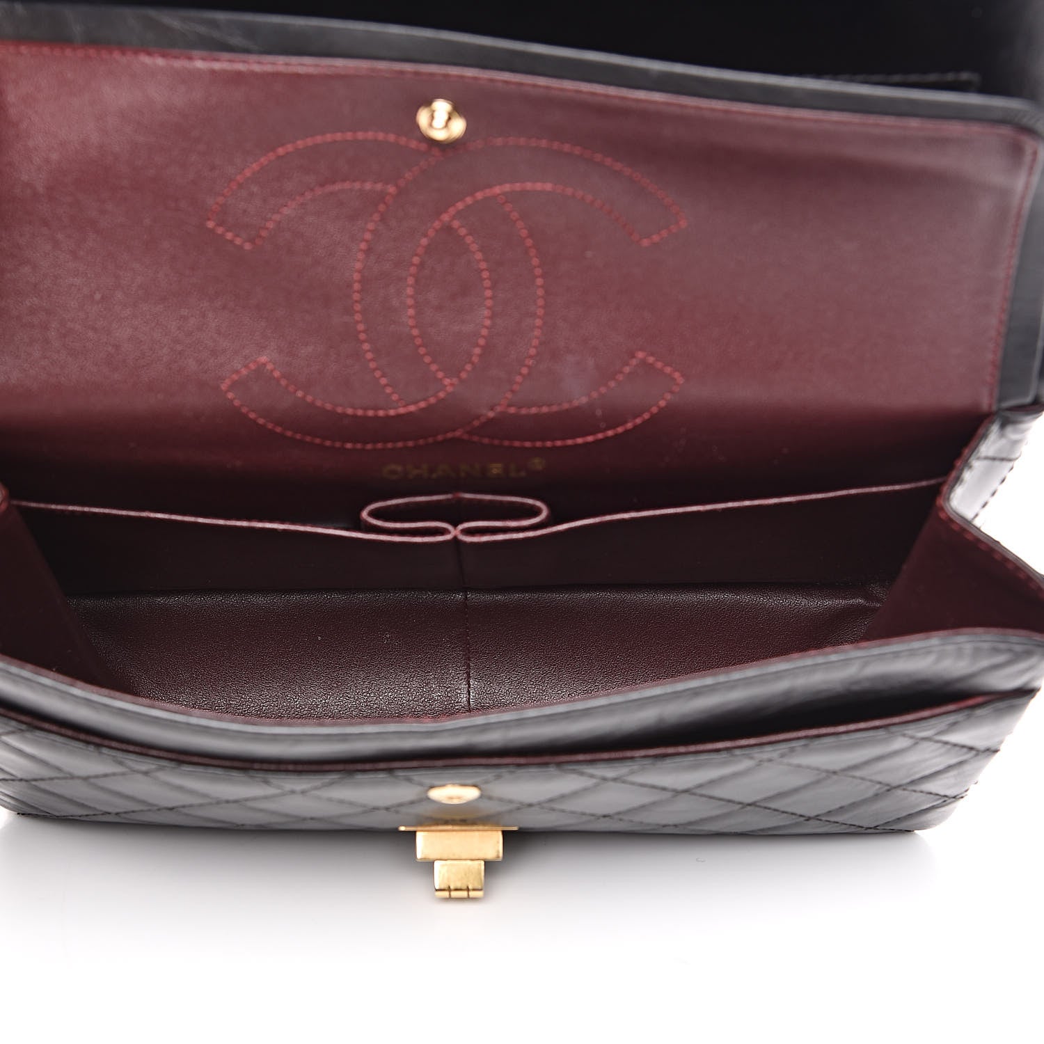 Chanel Aged Calfskin Quilted 2.55 Reissue 226 Flap Black 5 of 11