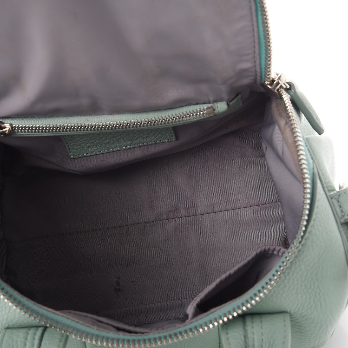 Pebbled Lambskin Mini Rockie Bag Peppermint