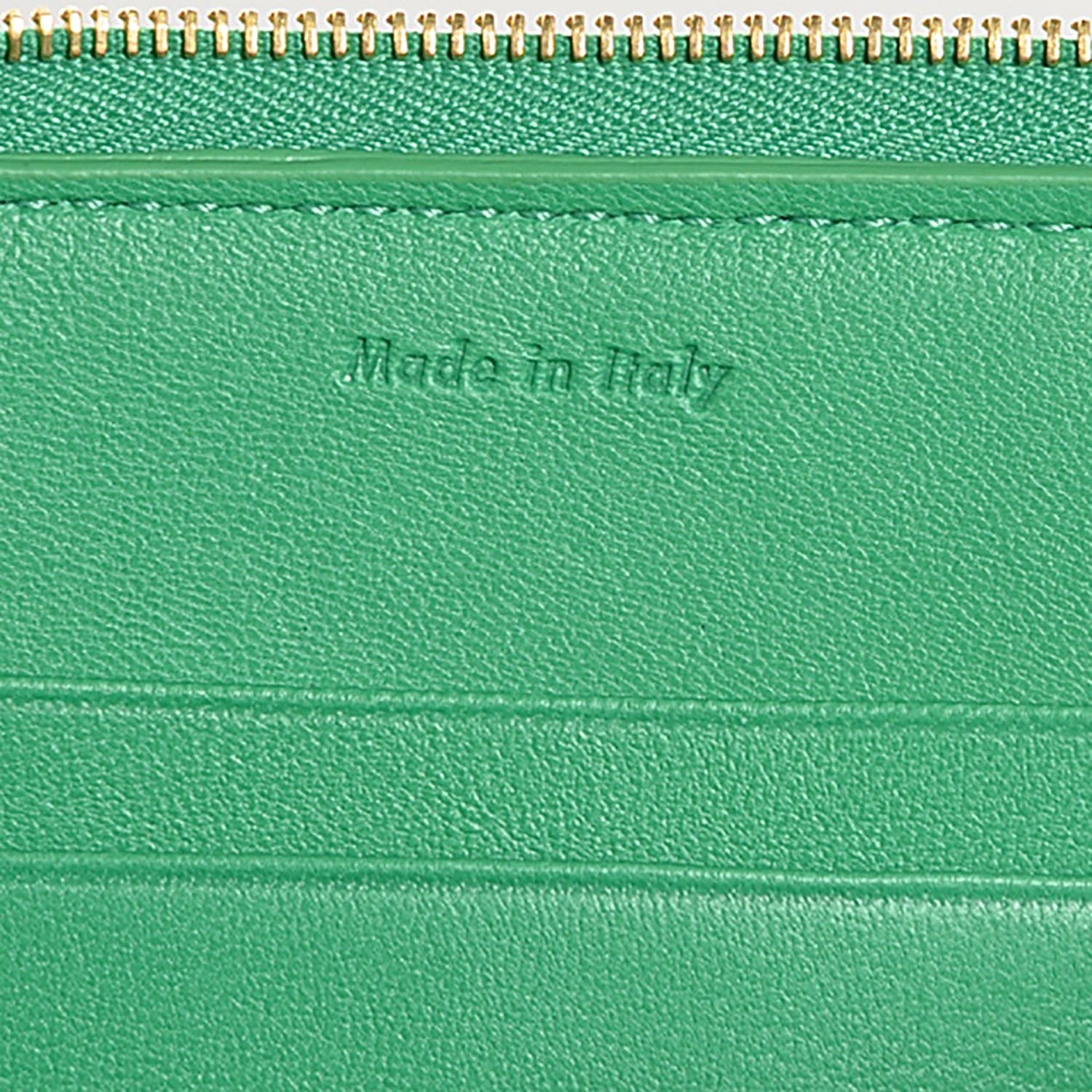 Celine Lambskin Bi-Color Solo Clutch Pouch Palm 8 of 9