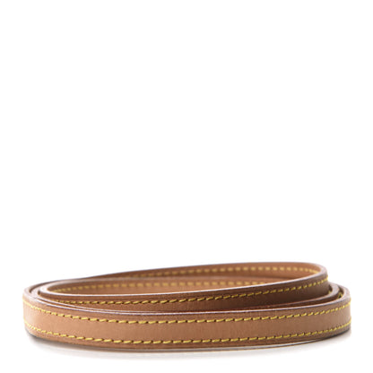 Louis Vuitton Vachetta 12mm Long Shoulder Strap VVN 2 of 4