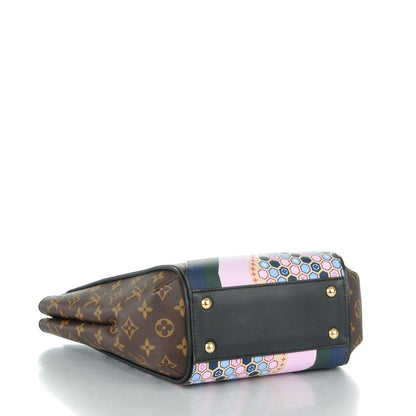 Louis Vuitton Calfskin Monogram Kimono Tote PM Rose 4 of 7