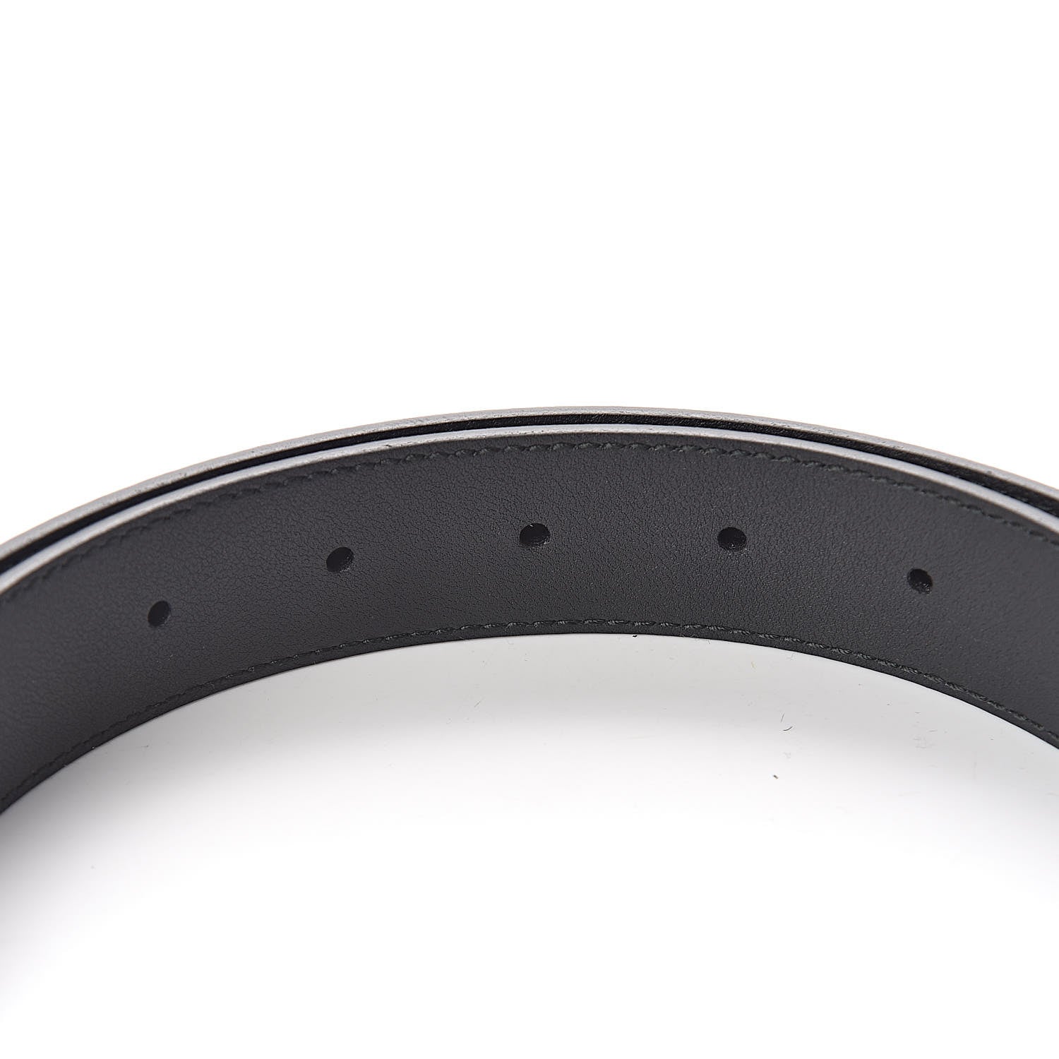 Gucci Calfskin Double G 30mm Belt 85 34 Black 5 of 6