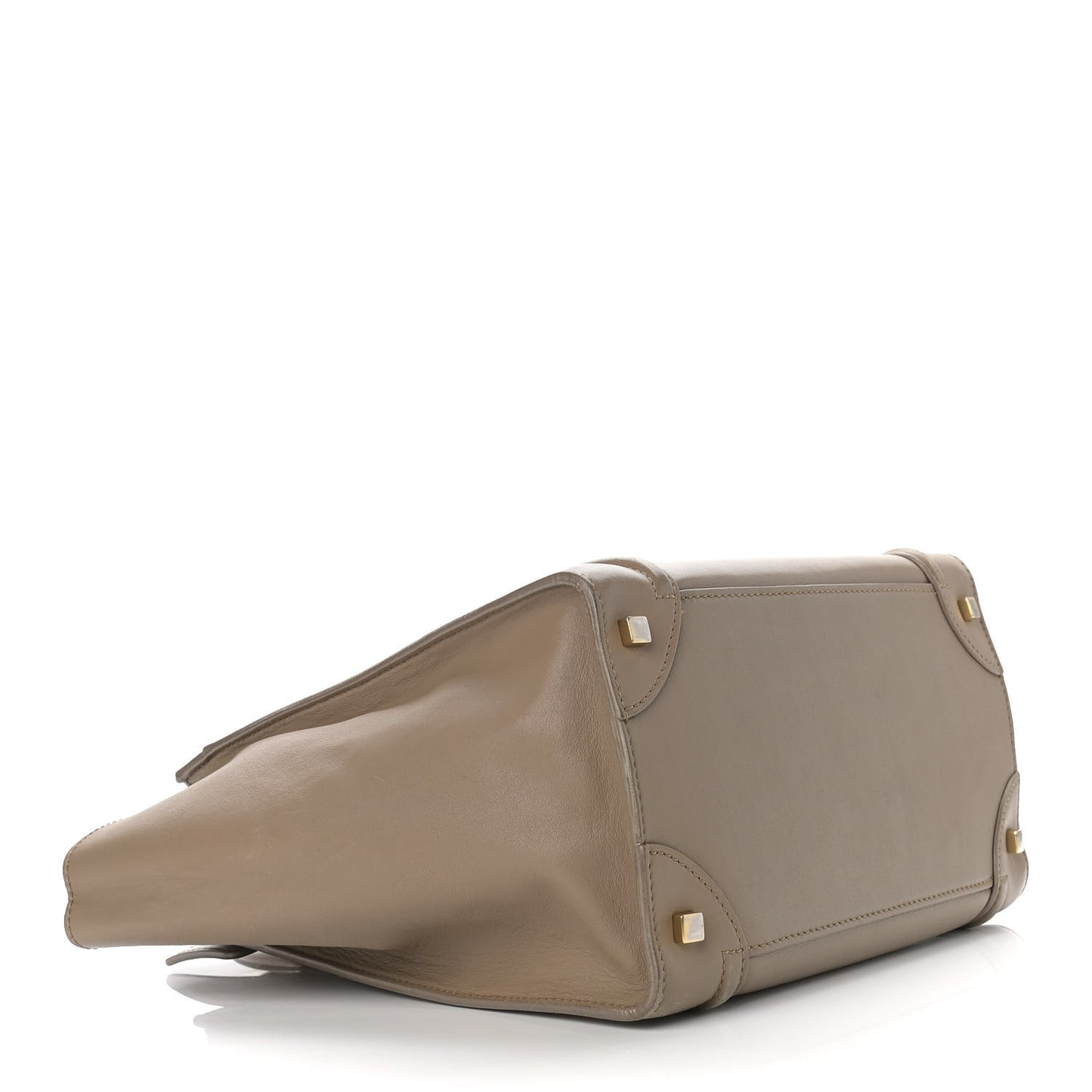 Smooth Calfskin Mini Luggage Camel